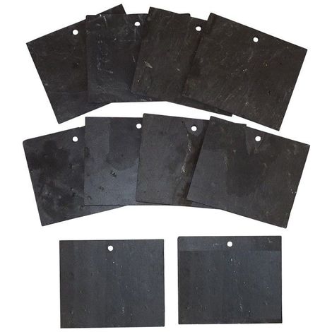 10 Ardoises de marquage spéciales jardin 10 X 12 cm
