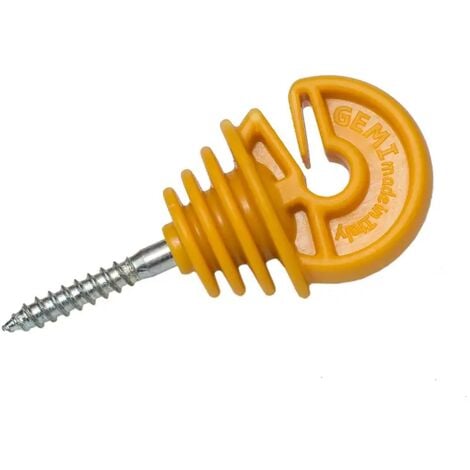 100 Isolateurs Pour Piquets En Bois Clôture Électrique Clôture Électrifiée Pour Animaux Sangliers Chien Vaches Chevaux