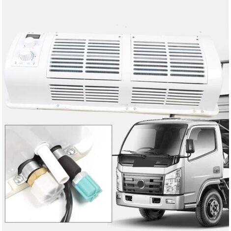 12V car air conditioning Kit LCD petit climatiseur suspendu climatiseur mural caravane camping - car ventilateur 200 W