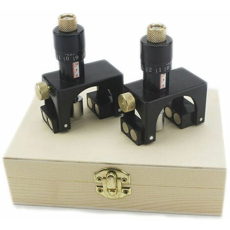 2 pièces raboteuses plates Cutter outil d'alignement positionnement précis raboteuses calibrage réglage hauteur réglable mouleur