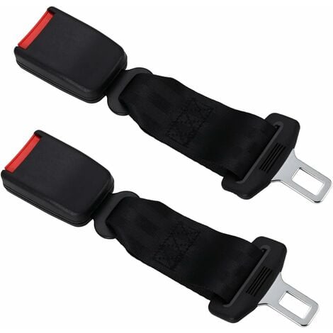 23 cm Automobile véhicule siège de Voiture Ceinture de sécurité réglable Fauteuil Roulant Ceintures de sécurité Enfant Universel allongement (Size : 2-Pack)