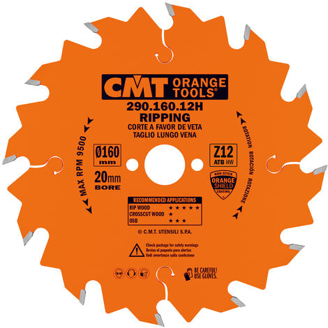 290.160.12H LAME POUR PORTABLES 160X2.2X20 Z12 10ATB