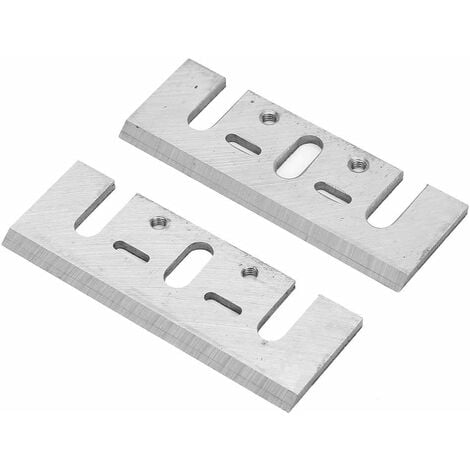 2PCS 3-1/4 Inch Tooling Lames de raboteuse Lame de Rechange pour Raboteuse électrique HSS Lame de Rabot pour Hitachi Ryobi Makita 1900B