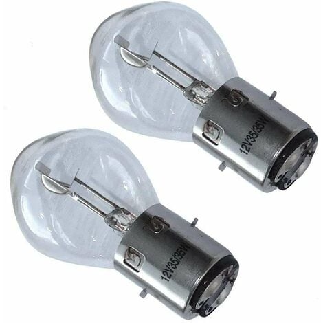 2x Ampoule 12V 35/35W BA20D double filament