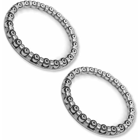 2x roulement cage à billes vélo acier 31mm 40mm 22 billes 3,97mm universel direction vélo bricolage