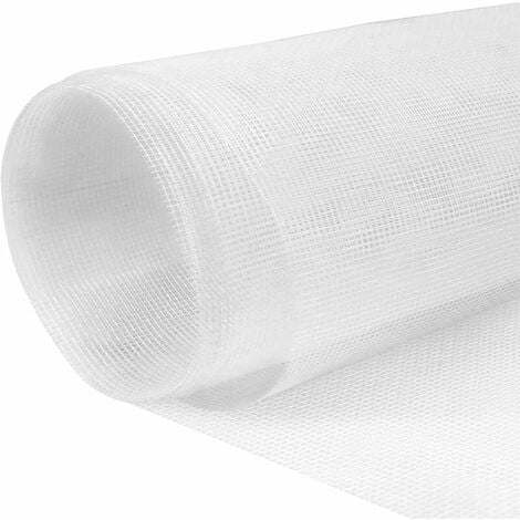 300x120cm Moustiquaire Fenêtre, Rouleau moustiquaire fenetre ajustable, Blanc filet en fibre de verre Ignifugation Durable, Filet moustiquaire anti-insectes Mouches,,TRIMEC
