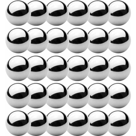 30x billes acier 5mm haute précision universel roulement cage à bille