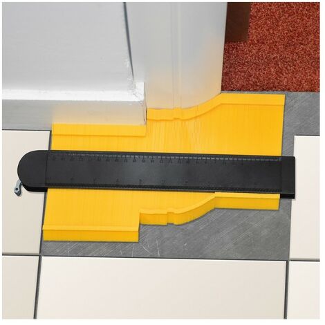 Jauge de contour DUPLICATER Copieur de contour avec verrou Accessoire carreleur Broszio Tools