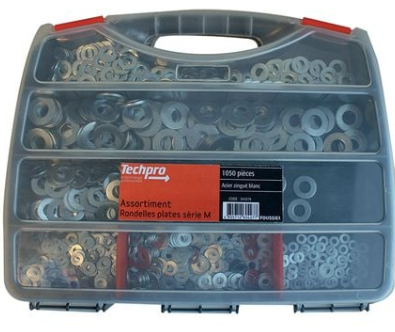 Coffret rondelles plates