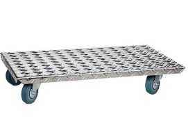 Plateau roulant aluminium