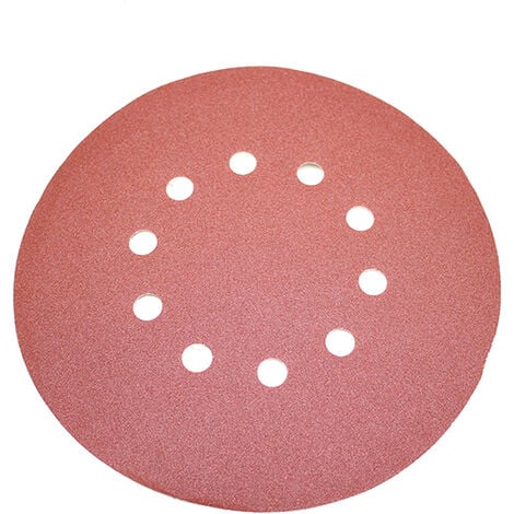 Abrasif ponceuse murale 225 mm - Grain 180 - Système de fixation de l'abrasif VELCRO