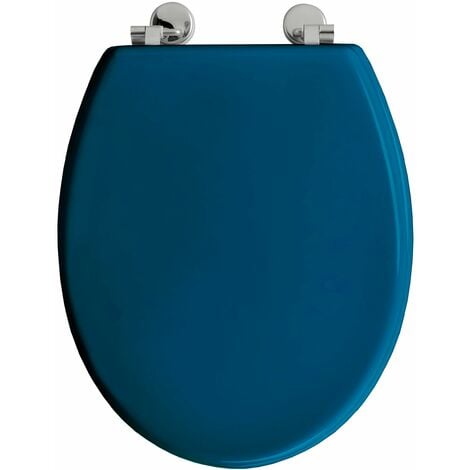 Allibert- Abattant WC en HDF BOLIVA bleu canard