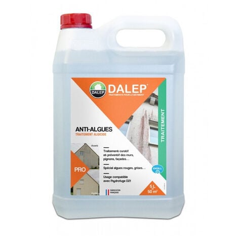 Anti-algues DALEP 5L pour murs et façades - 150005