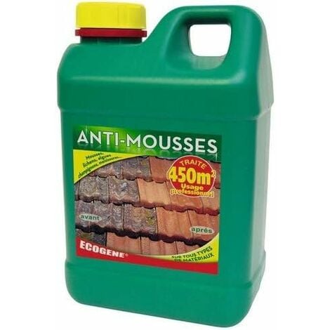 ANTI-MOUSSES POUR 450 M²