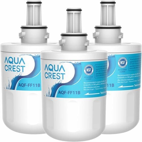 AQUA CREST DA29-00003G Filtre à Eau, Remplacement pour Samsung Aqua Pure Plus DA29-00003G-lot de 3