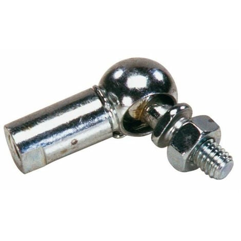Articulation à rotule M8 x 1,25 en acier (Lot de 2)