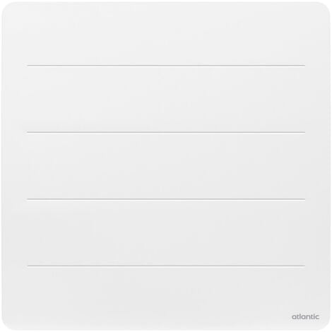 ATLANTIC Radiateur chaleur douce connecté Nirvana néo Horizontal 750W blanc
