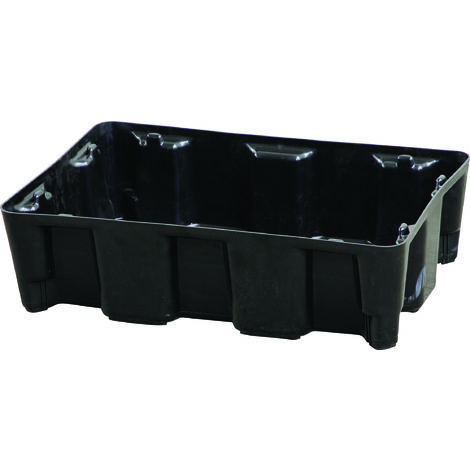 Bac de retention 60x40x16.5cm 25 litres sans caillebottis