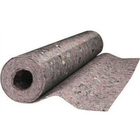 Bâche Feutre absorbante, étanche, imperméable et réutilisable de Protection sol Taille: 1 m x 10 m