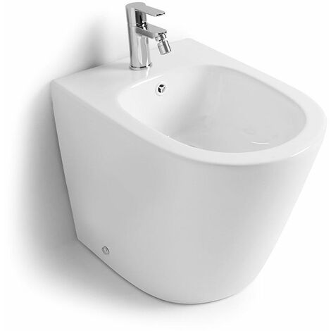 Bidet À Poser En Céramique Affleurant Rimless  Blues