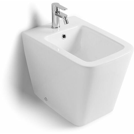 Bidet À Poser En Céramique Au Ras Du Mur  Rock