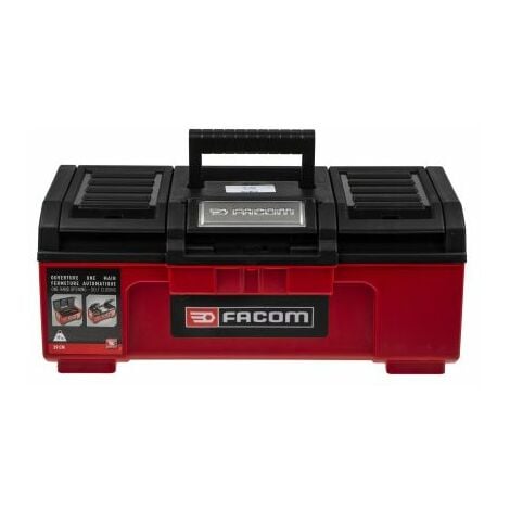 Boîte à outils One Touch Facom en Plastique, Dimensions 391 x 222 x 164mm Vide ( Prix pour 1 )