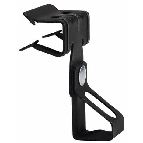 (Boîte de 100) Clip angulaire pour tige filetée pour fixation rapide sur IPN et poutre métallique M6 - écartement 4 à 10 mm