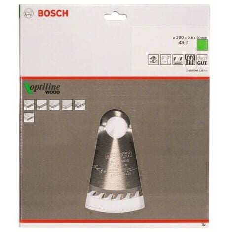 '@@ BOSCH 2608640620 Lame de scie circulaire OP WO H 200x30-48
