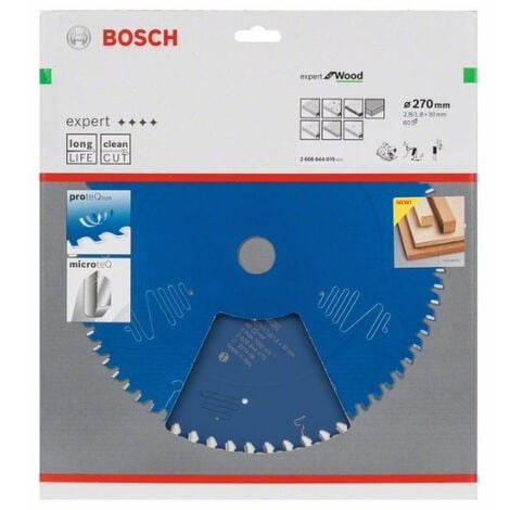 '@@ BOSCH 2608644070 Lame de scie circulaire EX WO H 270x30-60