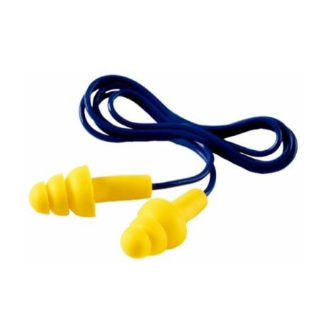 Bouchons d'oreilles cordés réutilisables 3M Ultrafit 29dB ( Prix pour 1 )