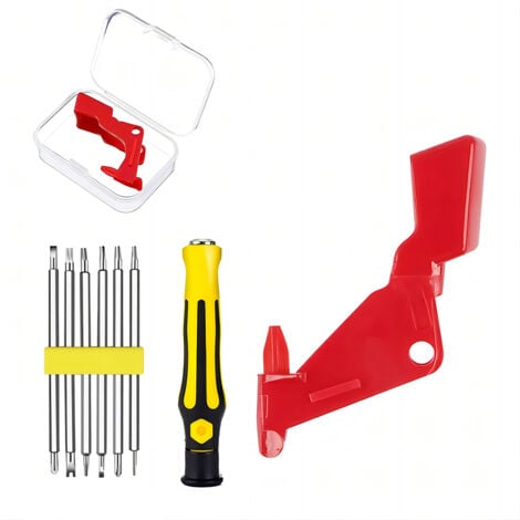 Bouton Interrupteur à gâchette robuste pour aspirateur Dyson V11/V10, Outil de réparation de Bouton d'alimentation amélioré(avec accessoires de tournevis)