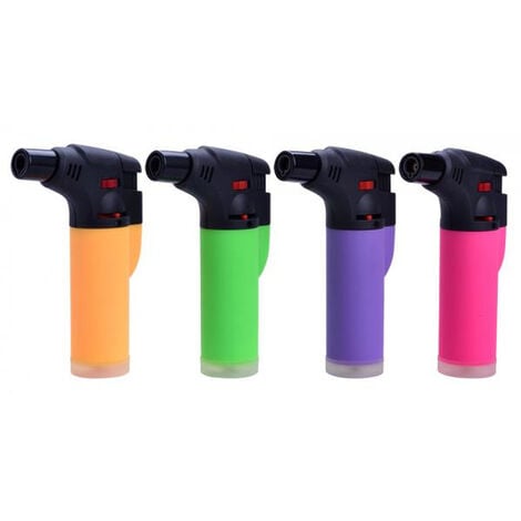 Briquet Torche Couleurs Assorties Rechargeable Euro/U