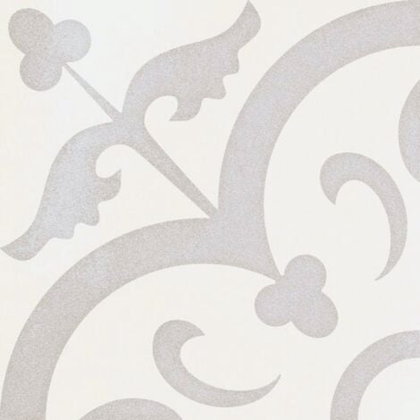 Carrelage imitation ciment pastel 20x20 cm HALVMANE antidérapant R10 - 1m²