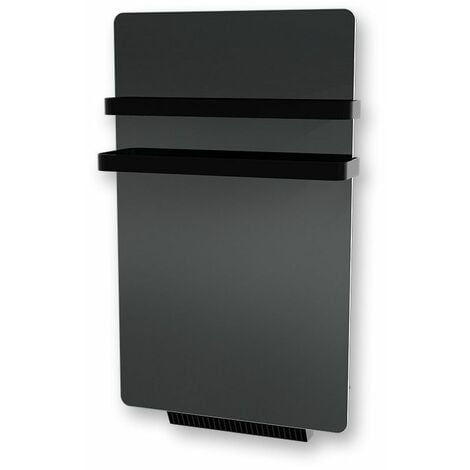 Carrera seche-serviettes miroir 500W + soufflerie 900W - Coeur aluminium