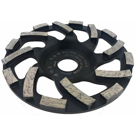 CCYKXA Qualité Professionnelle Disque Diamant à Meuler Abrasivement 125 x 22,2 mm diamant meule