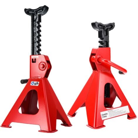 Chandelles à crémaillère 2T 2 pcs