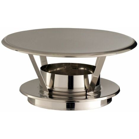 Chapeaux THERMINOX TI - Chapeau pare-pluie simple - diamètre 150