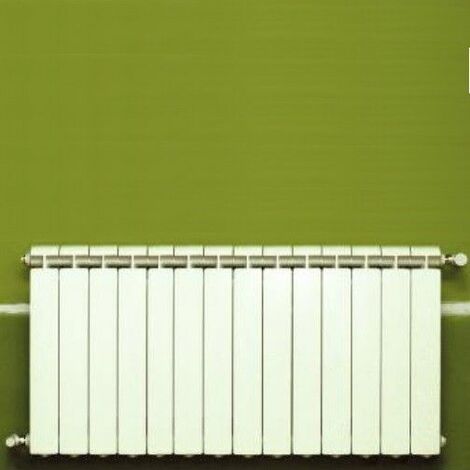 Chauffage central fonte aluminium 14 éléments blanc KLASS 700, 2072w Global