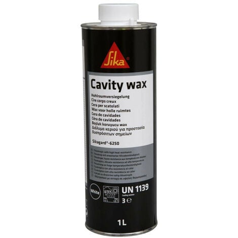 Cire thixotrope anti-corrosion SIKA Sikagard 6250 - 1L - Blanc