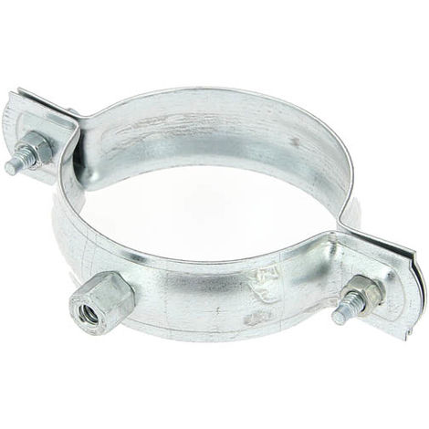 Collier nervuré galva Ø80 7-150