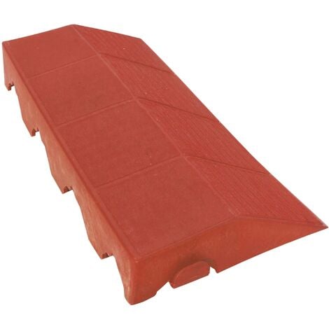 COMBI Finition de sol en terre cuite 39x19,5x4,8 cm  Finition femelle