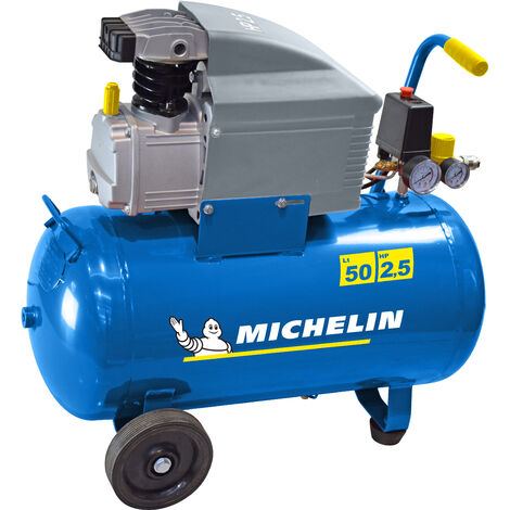Compresseur Michelin 50 Litres 2 CV coaxial