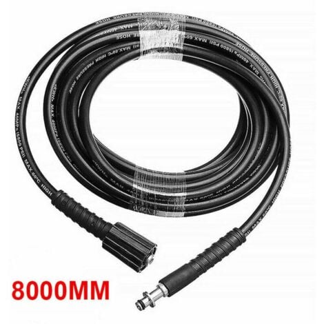 Convient pour Karcher K2 K3 K4 K5 6M / 8M / 10M tuyau de pulverisation de tuyau de nettoyage sous pression 8M