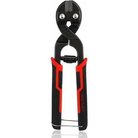 Coupe-Boulons Manuels - Mini Coupe Boulon - Pince Monseigneur - Coupe Câble - Coupe-Boulons Compact - Coupe-boulons à mâchoires trempées 216 mm Capacité de coupe 4 mm