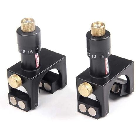Couteau de raboteuse - outil de position précis pour réglage du calibrateur - 2 pièces