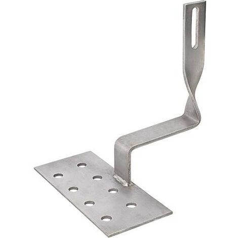 Crochets tuiles S inox, trou oval 8,5 x 50