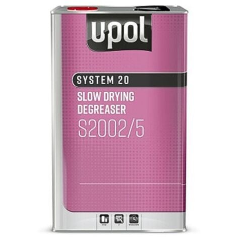 Dégraissant Solvanté Lent anti-statique et anti-silicone 5L UPOL