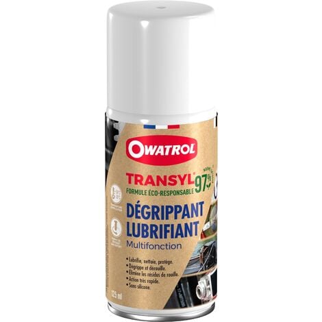 Dégrippant-lubrifiant multifonction Eco-responsable Owatrol TRANSYL 97  Aérosol 125 ml