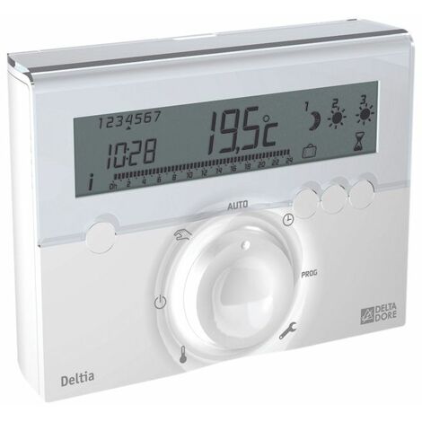 DELTA DORE Deltia 8.31 thermostat programmateur 3 zones
