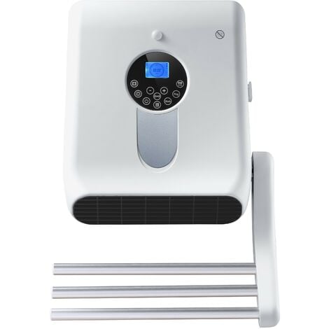 Drexon 813510 -Sèche-serviettes soufflant 2000W TARA - 35.5x14.5x58 cm- Affichage Led